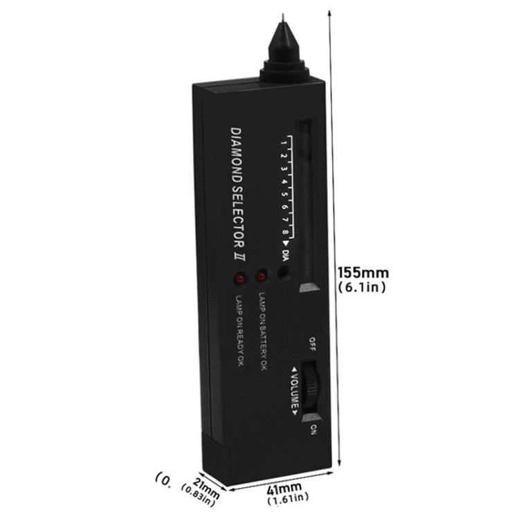 Thermal Conductivity Meter Diamond Test Pen Crystal Hardness Identification Instrument, Diamond Test Pen – Durable Build, Easy to Use