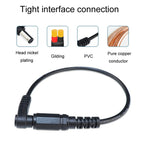 2pcs DC 5.5 x 2.1mm Straight To Bend Adapter Cable Male To Female Power Cord Extension Cord, B1-2 – Durable Build, Easy to Use