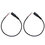 2pcs DC 5.5 X 2.1mm Female To XH2.54 Terminal Motherboard Connection Cable – Durable Build, Easy to Use