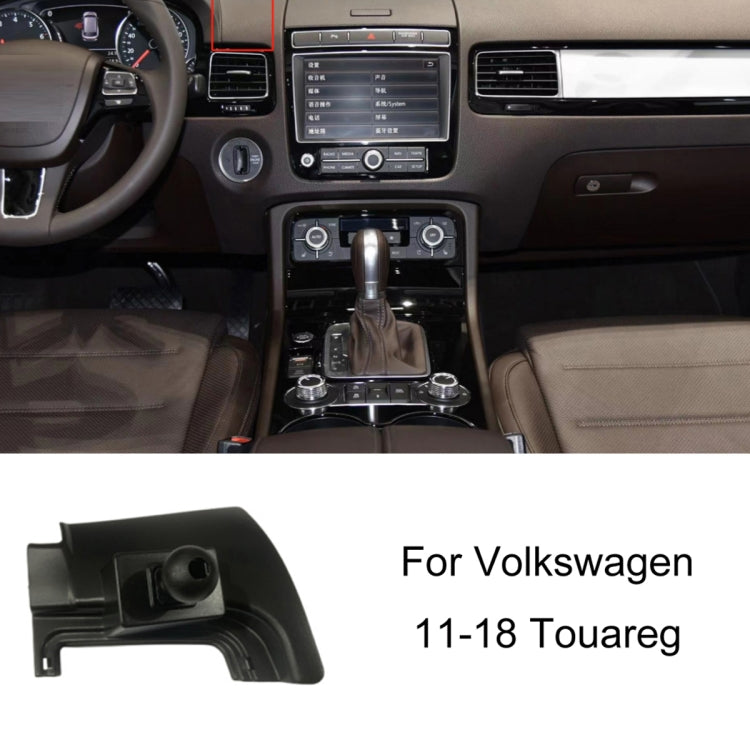 For Volkswagen Car Air Outlet Modified Mobile Phone Holder Base, 05-13 Touran, 08-12 Lavida, 08-12 Bora, 09-13 Golf 6, 11-15 Passat, 11-18 POLO, 11-18 Touareg, 17-21 Magotan/19-20 CC, 14-20 Golf, 12-14 Sagitar, 12-14 Magotan... – Durable Build, Easy...