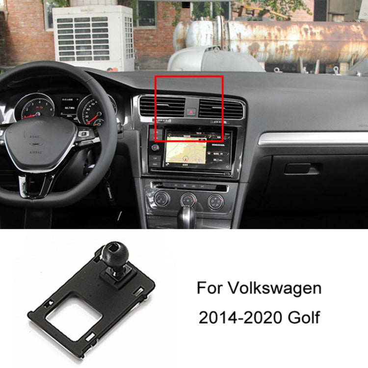 For Volkswagen Car Air Outlet Modified Mobile Phone Holder Base, 05-13 Touran, 08-12 Lavida, 08-12 Bora, 09-13 Golf 6, 11-15 Passat, 11-18 POLO, 11-18 Touareg, 17-21 Magotan/19-20 CC, 14-20 Golf, 12-14 Sagitar, 12-14 Magotan... – Durable Build, Easy...