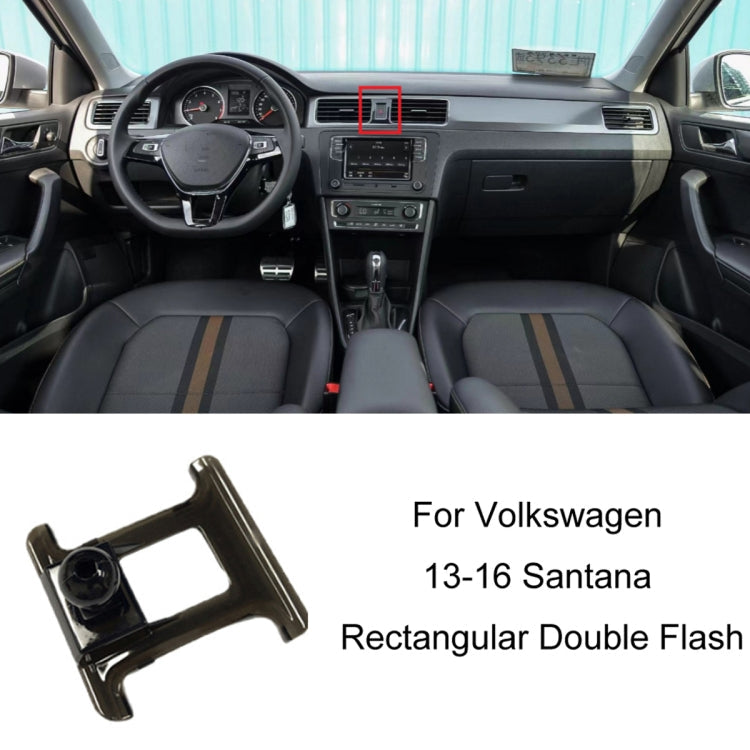For Volkswagen Car Air Outlet Modified Mobile Phone Holder Base, 05-13 Touran, 08-12 Lavida, 08-12 Bora, 09-13 Golf 6, 11-15 Passat, 11-18 POLO, 11-18 Touareg, 17-21 Magotan/19-20 CC, 14-20 Golf, 12-14 Sagitar, 12-14 Magotan... – Durable Build, Easy...