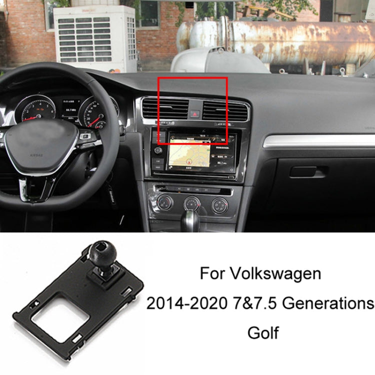 For Volkswagen Car Air Outlet Modified Mobile Phone Holder Base, 05-13 Touran, 08-12 Lavida, 08-12 Bora, 09-13 Golf 6, 11-15 Passat, 11-18 POLO, 11-18 Touareg, 17-21 Magotan/19-20 CC, 14-20 Golf, 12-14 Sagitar, 12-14 Magotan... – Durable Build, Easy...