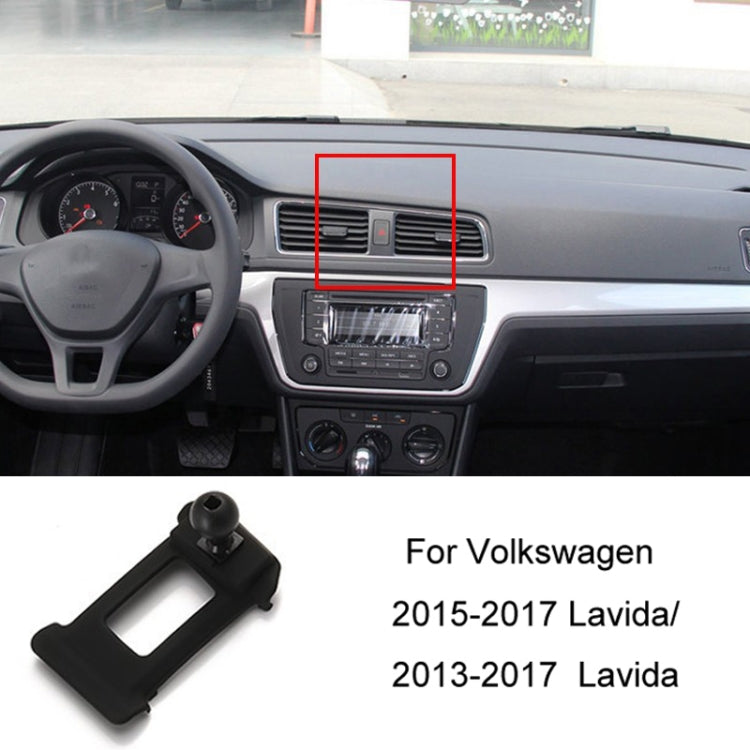 For Volkswagen Car Air Outlet Modified Mobile Phone Holder Base, 05-13 Touran, 08-12 Lavida, 08-12 Bora, 09-13 Golf 6, 11-15 Passat, 11-18 POLO, 11-18 Touareg, 17-21 Magotan/19-20 CC, 14-20 Golf, 12-14 Sagitar, 12-14 Magotan... – Durable Build, Easy...
