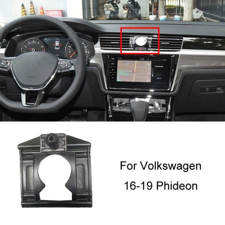For Volkswagen Car Air Outlet Modified Mobile Phone Holder Base, 05-13 Touran, 08-12 Lavida, 08-12 Bora, 09-13 Golf 6, 11-15 Passat, 11-18 POLO, 11-18 Touareg, 17-21 Magotan/19-20 CC, 14-20 Golf, 12-14 Sagitar, 12-14 Magotan... – Durable Build, Easy...
