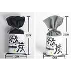 3Bags Bamboo Charcoal Air Purifying Bag For Refrigerators Wardrobes Car Formaldehyde Odor Removal Pack