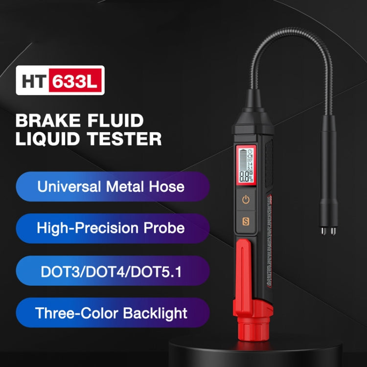 HABOTEST HT663L Motorcycle Vehicle Brake Fluid Moisture Detection Pen, HT663L – Durable Build, Easy to Use
