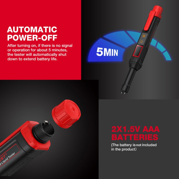 HABOTEST HT663 Motorcycle Vehicle Brake Fluid Moisture Detection Pen, HT663 – Durable Build, Easy to Use