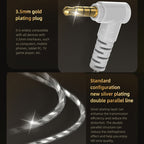 3.5mm Mobile Phone Earphones Sports In-Ear Pluggable Stage Earphone, QKZ HBB With Microphone, QKZ HBB Standard