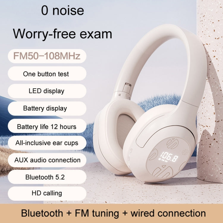 Inphic H1S Bluetooth Wireless Headphones Headset FM Listening Exam...