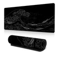 Big Wave Gaming Mouse Pad Non-Slip Rubber Desk Mat, 400x900x3mm – Non-slip 400x900x3mm No.1