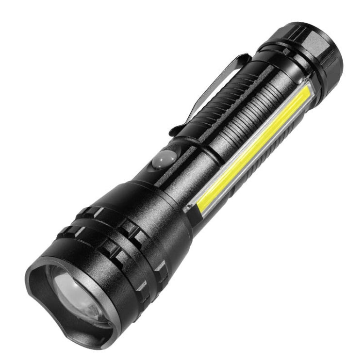 E-SMARTER P27 Pen Clip Strong Light Flashlight Laser Wick High Bright Side Light Outdoor Emergency Adventure Flashlight, P27 P27