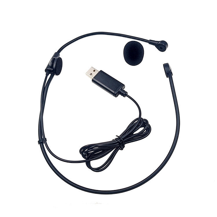 Online Class Talk Game Voice USB Headset Microphone