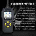 AERMOTOR V200PRO Car Troubleshooter Engine Inspection Scanner Readout Card ELM327 Battery Inspection Tool – Durable Build, Easy to Use