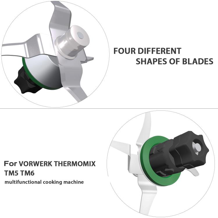 For Thermomix TM5 / TM6 Blade Replacement Knife, TM5 / TM6 – Wear-resistant