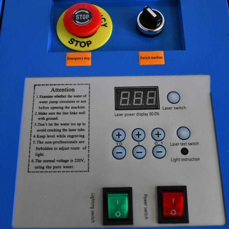 3020B CO2 Laser Engraving Machine For Wood Leather Woodworking, EU Plug