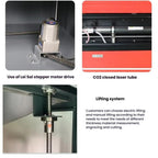3020B CO2 Laser Engraving Machine For Wood Leather Woodworking, EU Plug