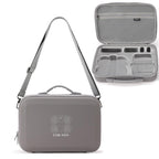 For DJI Neo Fly More Combo BKANO Storage Bag Hard Shell Shoulder Bag Gray