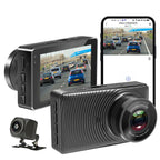 4K+1080P Driving Recorder Dual Front & Rear Recording WIFI Reversing Images Default Title