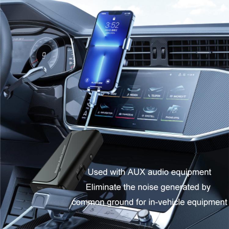 Bluetooth 5.4 Audio Common Ground Isolator Receiver Anti-interference Noise Reducer, M29