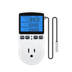 Backlight Smart Digital Thermostat Countdown Temperature Control Switch Socket Timing Temperature Controller, Backlight US Plug, Backlight UK Plug, Backlight AU Plug Backlight US Plug