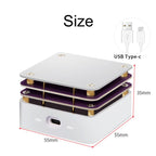 LCD Intelligent Temperature Control Screen Displays Double-Layer Heating Plate