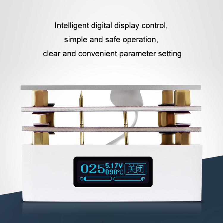 LCD Intelligent Temperature Control Screen Displays Double-Layer Heating Plate