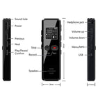 0.9-inch LCD Screen Interview Mini HD Recorder USB Charging MP3 Player, 8GB, 16GB, 32GB, 64GB – Durable Build, Easy to Use