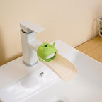 Cartoon Little Deer Kids Faucet Extender Household Splashproof Faucet Diverter Tool Green