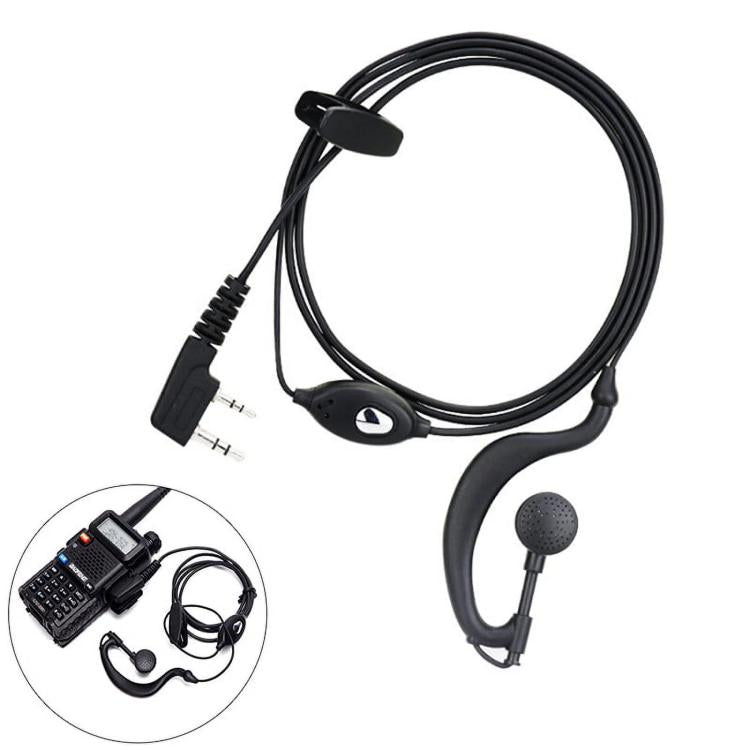 For BAOFENG Walkie Talkie Intercom In-Ear Durable Headset Default Title
