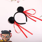 Nezha Cosplay Prop Headband Children Performance Cute Marble-Head Hairball Hair Accessories Default Title