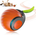 Smart Self Rolling Ball Interactive Cat Toys USB Rechargeable Cat Ball Two Speed Adjustment, TUTU Orange, TUTU Blue TUTU Orange Orange