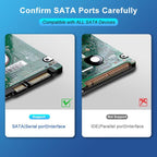 SATA3.0 With Aluminum Foil Shield Braided Cable Body Computer Hard Drive Power Cable, 0.5m – TPU