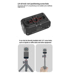 For DJI Osmo Action 2 Camera Magnetic Charging Base with 1/4 Inch & Arri Hole, Only Base, Set A, Set B, Set C, Set D
