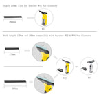 1pair For Karcher Window Cleaner Rubber Scraper Accessories, 170mm, 250mm, 280mm – Durable Build, Easy to Use