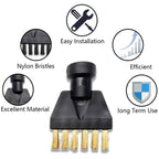 For Karcher SG-42 / SG-44 / SC1-SC5 Steamer Cleaning Small Flat Brush Accessories, Copper Brush, Nylon Brush – Durable Build, Easy to Use