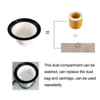 For Karcher NT20/1 NT30/1 NT38/1 NT40/1 Vacuum Cleaner Dust Compartment Filter, Filter
