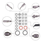 22pcs / Set For Karcher SC2 / SC3 / SC4 / SC5 / CTK10 / CTK20 Steam Cleaner O-Shape Sealing Ring – Durable Build, Easy to Use