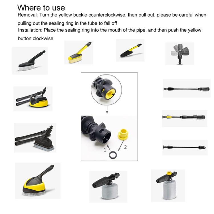 For Karcher K2 / K3 / K4 / K5 / K6 / K7 High Pressure Washer O-Shape Sealing Ring, 24pcs / Set – Durable Build, Easy to Use