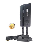 42dbi 5G Router External Antenna Outdoor Long Range WiFi Signal Coverage Booster, SMA Male Black, TS9 Black, TS9 White – Magnetic SMA Male Black