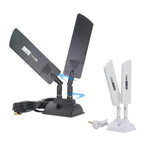 42dbi 5G Router External Antenna Outdoor Long Range WiFi Signal Coverage Booster, SMA Male Black, TS9 Black, TS9 White – Magnetic