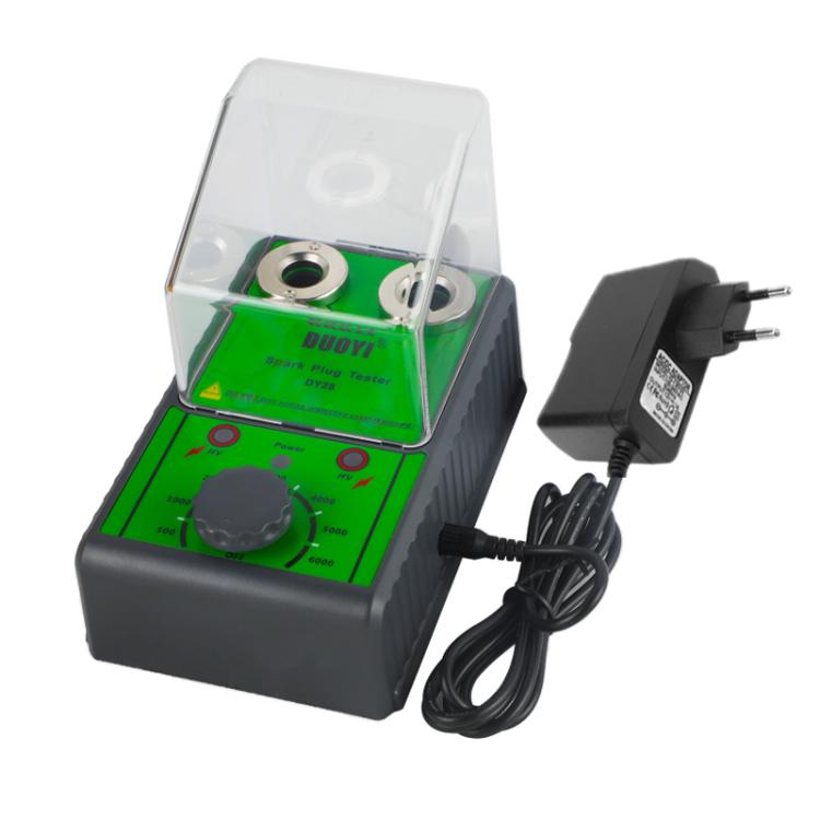 DUOYI Automobile Dual-hole Spark Plug Diagnostic Tester, DUOYI EU Plug DUOYI EU Plug