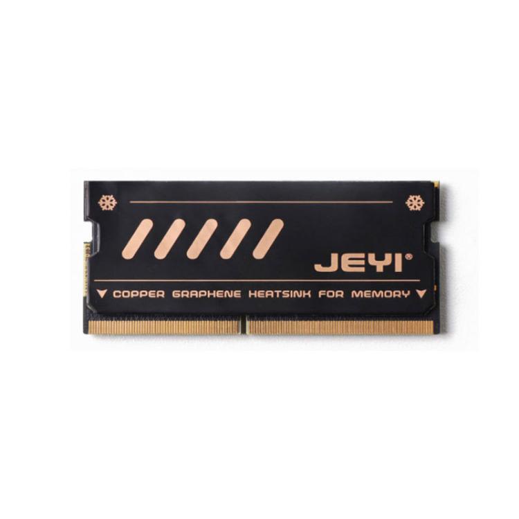 2pcs /Pack JEYI Pure Copper Graphene Laptop Memory Heatsink Radiator for DDR5 DDR4 DDR3 – Durable Build, Easy to Use