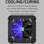 UV Curing Cooling Fan LED UV Cell Phone Lamination Repair Curing Lamps, MY-01