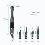 4 In 1 Blade Pry IC / CPU Hard Disk Blade Cell Phone Motherboard Repair Scraping Gum Degumming Tools, MY-102