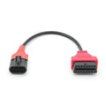 For SYM SANYANG Motorcycle OBD Cable 3Pin To OBD2 16Pin Diagnostic Adapter Scanner Extension Cable Default Title