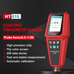 HABOTEST HT616 Car Paint Tester Paint Coating Thickness Gauge, HT616 – Flip, Non-slip