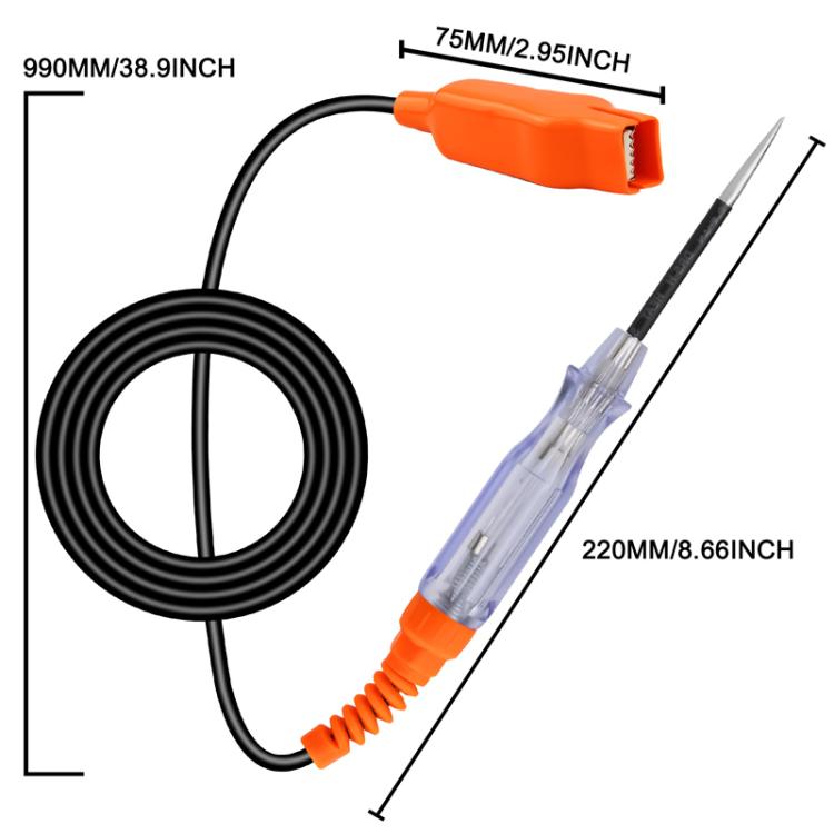 6V 12V 24V Car Multifunctional Circuit Tester Electricity Detector Pen Power Probe, CNBJ-85076A – Durable Build, Easy to Use