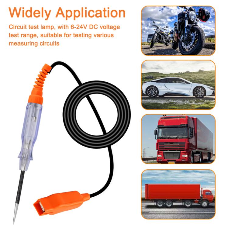 6V 12V 24V Car Multifunctional Circuit Tester Electricity Detector Pen Power Probe, CNBJ-85076A – Durable Build, Easy to Use