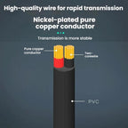 Mono Cable 2Pin AUX Single Head Cable Speaker Audio Power Cord Audio Cord, Length: 25cm, 2.5mm Male, 2.5mm Female, 3.5mm Male, 3.5mm Female – Durable Build, Easy to Use